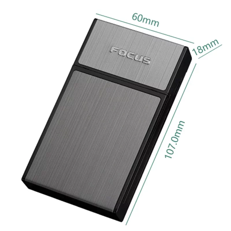 100mm metal cigarette case​