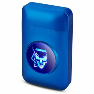 Skull cigarette case with lighter​