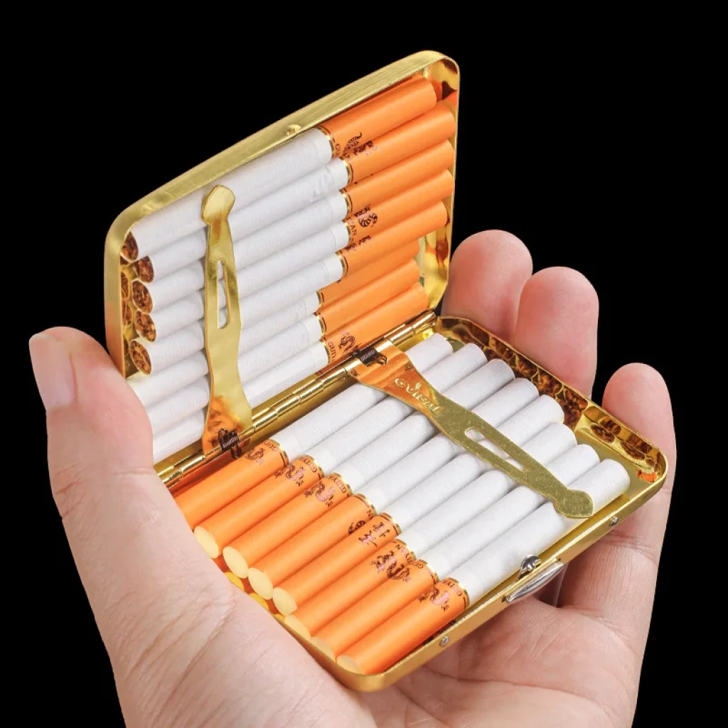 Vintage gold cigarette case​